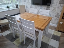 Solid Oak 10 Seat Extendable