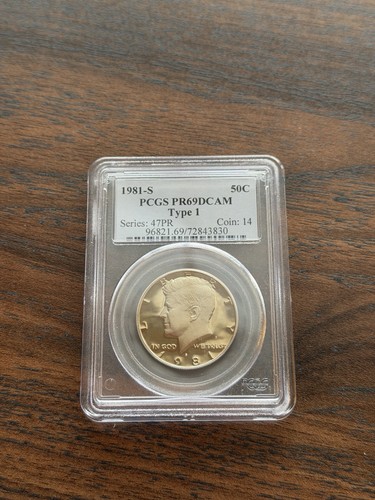 1981 kennedy half dollar - half,