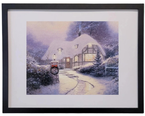 Thomas kinkade christmas tree - kinkade,