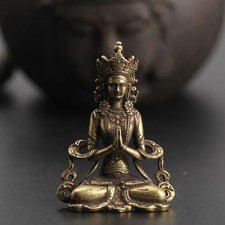 Mini brass buddha - mini,