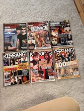 Vintage Kerrang! Magazines