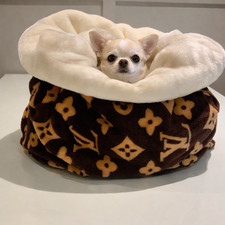 Luxury chihuahua snuggle sack