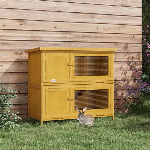 Double decker rabbit hutch - rabbit, 2