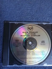 Elvis Presley Platinum In Store Sampler Rare Promo CD