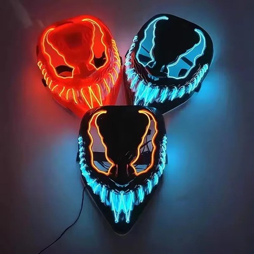 Marvel venom mask - with, led