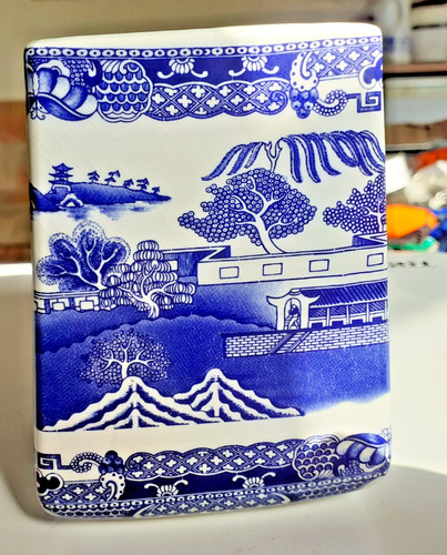 Vintage ringtons blue and - blue,