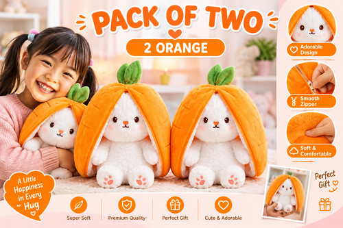 Pack cute bunny plush toy - pack,