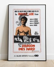 Bruce Lee We Miss You Repro