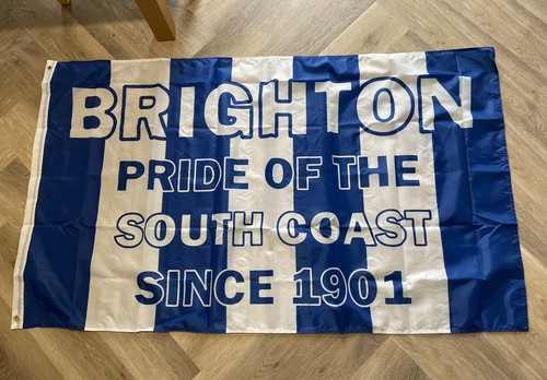 Brighton hove albion flag - &,
