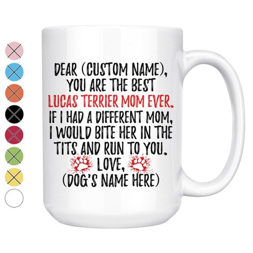 Personalized lucas terrier dog - personalized,