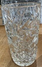 Stunning Heavy Crystal Vase