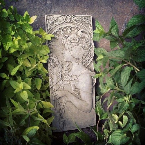 Stone garden art - stone,