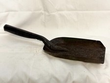 VINTAGE METAL SCOOP SHOVEL INDUSTRIAL RUSTIC GARDEN TOOL COAL