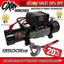 OX ELECTRIC WINCH 13500lb 12v