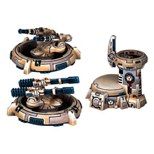 Forgeworld Aeronautica Imperialis Taros Air War Tau Ground Assets as seen