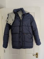 Women's Lilac Blue Ice Cap Extra Small Berghaus Warm Thermal Jacket Coat Vintage