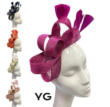 Shimmer Looped Fascinator on
