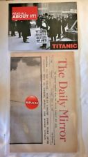 The Daily Mirror Titanic Sinks