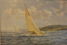 Montague Dawson "Racing Wings"