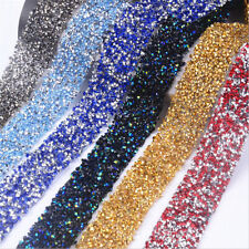 Rhinestone Chain Beaded Iron