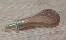 James Dixon and Sons brass & copper powder flask shot flask
