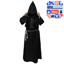 New Medieval Hooded Monk Robes