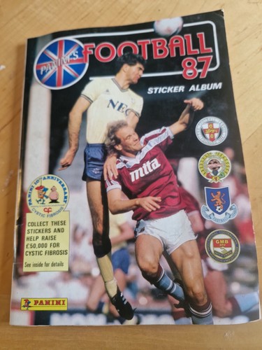 Panini football sticker - football, 87