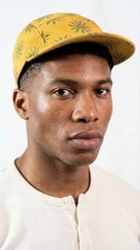 BRIXTON PALM PRINT 5-PANEL CAP