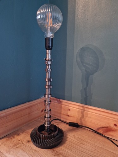 Upcycled industrial camshaft - upcycled,