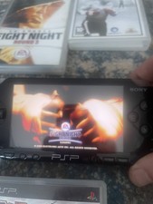 Sony Psp With Case, 8 Games