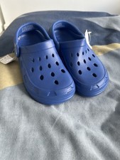 Boys Blue NEXT Crocs Size 12 Brand New With Tags 