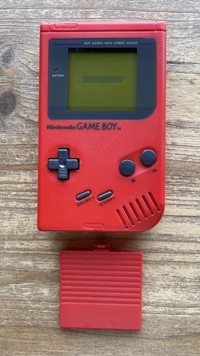 Red original nintendo gameboy - nintendo,