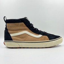 Vans SK8 Hi MTE 1 Mens Black And Brown Suede Trainers UK Size 12