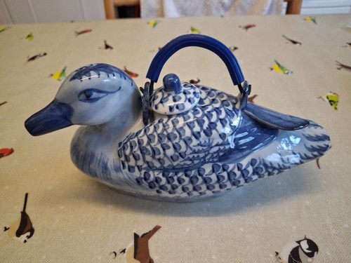 Vintage handpainted blue - vintage,