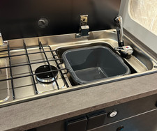 Small Washing Up Bowl Kitchen Sink Campervan Caravan Motorhome Camping 3Ltr 23cm