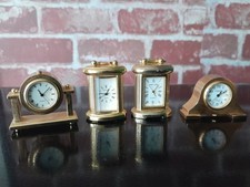 Vintage Miniature Quartz Brass