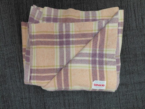 100 wool gernos welsh blanket - wool,