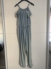 Girls denim jumpsuit from next
