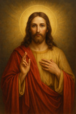 Jesus Christ Religious Oil