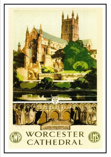 Worcester cathedral gwr lms - worcester,