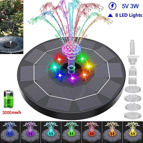 Solar fountain floating pump - solar,