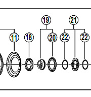 Shimano SG-7R45 Nexus ball