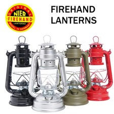 FIREHAND FEUERHAND HURRICANE GALVANIZED #276 STORM SILVER LANTERN FOR CAMPING