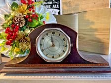 Old Wooden Mantle Clock - not