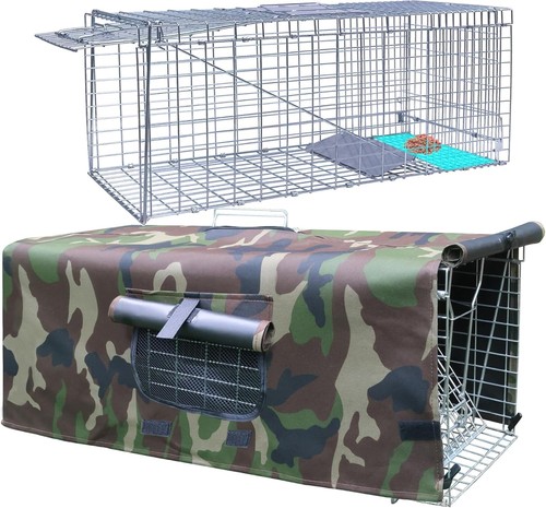 Humane animal trap cage - animal,