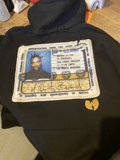 Wu Tang Clan ODB Ol Dirty Bastard Food Card Official Wu Wear Hoodie 3XL Import