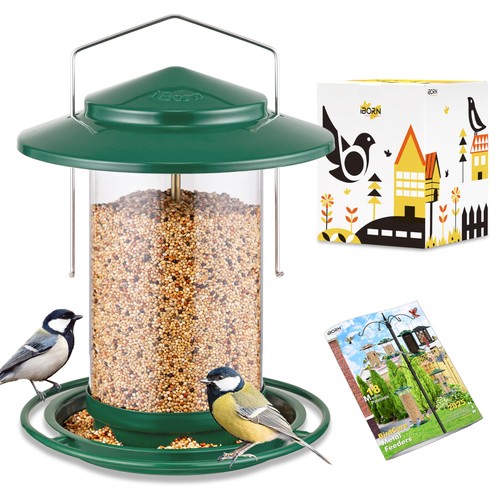 Iborn metal bird feeder - iborn,