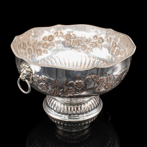 Vintage punch bowl english - punch, bowl,