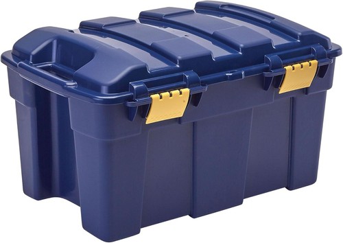 Plastic storage box with lid - box,