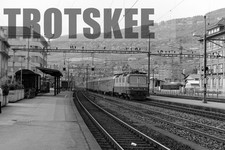 35mm Negative SBB CFF Switzerland Railways Electric 11252 Vevey 1981 Swiss